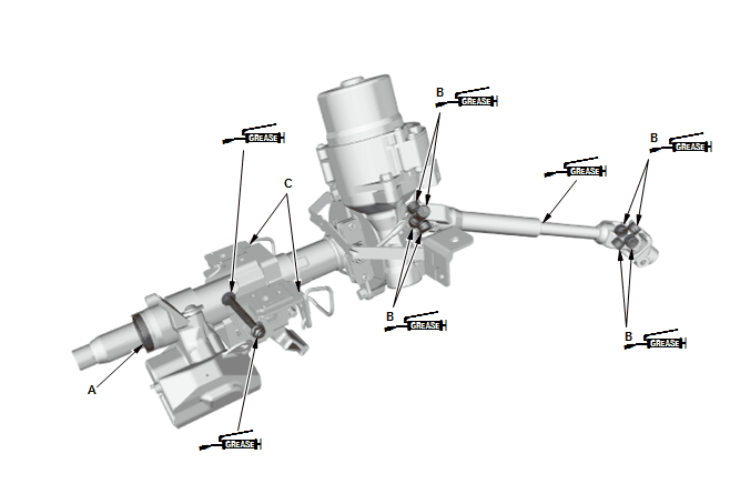 Steering Column - Inspection & Adjustment